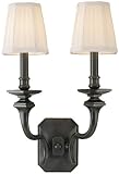 Arlington Double Light 18 3/4” High Bronze Wall Sconce