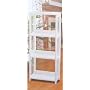 Standregal B�cherregal Massiv|Holz|wei�|42x24x100c&hellip von Mendler