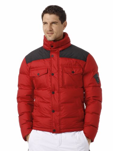 BOGNER FIRE + ICE Herren Daunenjacke LUC-D, chili, 54