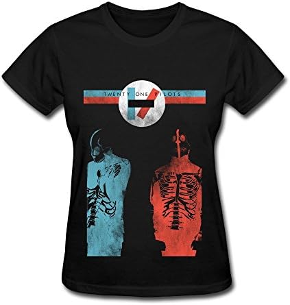 Black T Shirt For Women Emotional Roadshow Twenty One Pilots 2016