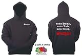 Stuttgart Ultras Kapuzensweat meine Heimat, meine Liebe, mein Verein schwarz XXL