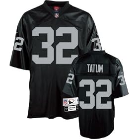 Jack Tatum Raiders Black Reebok Premier Jersey