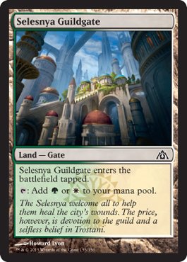 Magic: the Gathering - Selesnya Guildgate - Dragon's Maze On Sale