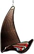 Outback Urban Balance Curved Hanging Chair with Pillow, Stripe