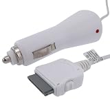 iPod Car Charger with Docking connector - For iPod Video and iPod Nano or All iPod with docking connector