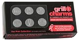 Charmed Life Products The Pink Collection for Breast Cancer Research Grill Charms