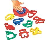JUMBO CLAY CUTTERS 10/SET ASST