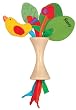 Sassy Earth Brights Wooden Cherry Tree Rattle
