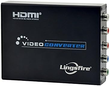 LingsFire® HDMI to Componet Video YPbPr Converter