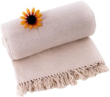 Nativo Crafts - Handloomed Coverlets, 100% cotton, neutral colors, Eco friendly, high quality - Twin, Full and King sizes