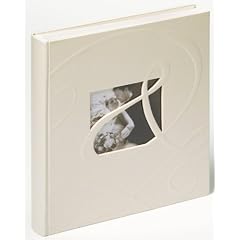 Walther UH-122 Hochzeitsalbum - Tiamo mit Ausstanzung zur pers�nlichen Gestaltung zur pers�nlichen Gestaltung, 60 Seiten, 28 x 30,5 cm wei�