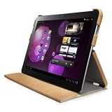SPIGEN SGP ギャラクシー タブ 10.1 ケース Leinwand 【 ビンテージ・ブラウン 】本革 for Samsung Galaxy Tab 10.1 【 SGP08038 】