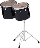 Pearl PTE1314 13 x 11/14 x 12 Concert Tom Set Midnight Black