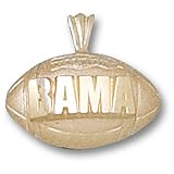 University of Alabama Bama Football Pendant (14kt)