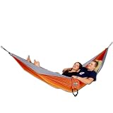 Eagles Nest Outfitters DoubleNest Hammock (Orange/Grey)