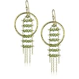 Leslie Danzis 14k Gold Vermeil and Peridot Dan