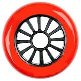 Yak Scooter Wheel Red - Black 100mm