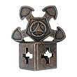 Hanayama USHY6 O'Gear Cast Metal Brain Teaser Puzzle