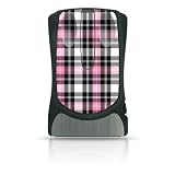 Pink Plaid Design Mogo Mouse BT Skin Decal Protective Sticker