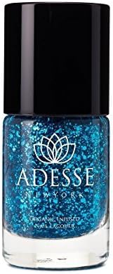 Adesse New York Organic Infused Glitter Nail Polish, Tahitian Sea