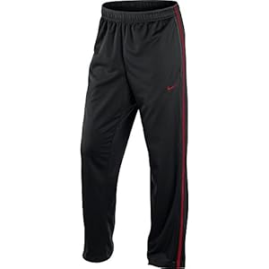 New Nike Men's Epic Pants Black/Gym Red/Gym Red Small