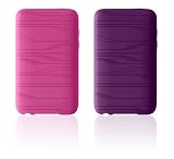 Belkin 2-Pack Silicone Sleeve Case for iPod touch 2G (Pink/Purple)