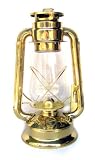 V&O 610-26114 10-Inch Centennial Solid Brass Trim Oil Lantern