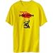 T-Shirt Yellow  Owned By A German Shepherd  Dog