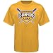 LSU Tigers Gold 2009 NCAA Men's College World Series Champions Crossed Bats Champs T-shirt