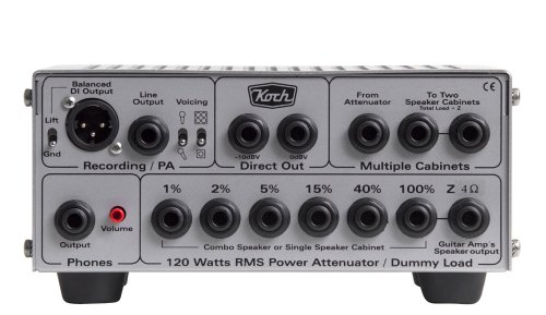 Koch LB120-II4 Loadbox II 120W Power Attenuator Fan Cooling Speaker Simulator and DI box 4ohm