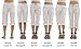 Classic Designs Womens Stretch Poplin Cargo Capri with Woven Belt (S-3X)