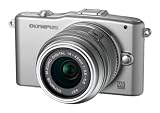 OLYMPUS �}�C�N����� PEN mini E-PM1 �����Y�L�b�g �V���o�[ E-PM1 LKIT SLV