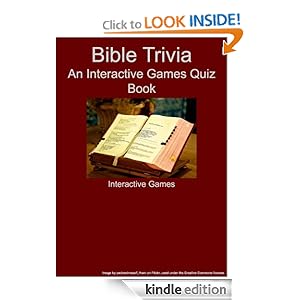 Bible Trivia - An Interactive Games Quiz Book