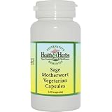 Alternative Health & Herbs Remedies Sage Motherwort Vegetarian Capsules, 120-Count Bottle