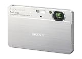 Sony Cybershot DSC-T700 Digitalkamera (10 Megapixel, 4-fach opt. Zoom, 3,5 Display, Bildstabilisator) silber