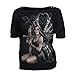 Spiral Fashion-Shirt LOST LOVE black