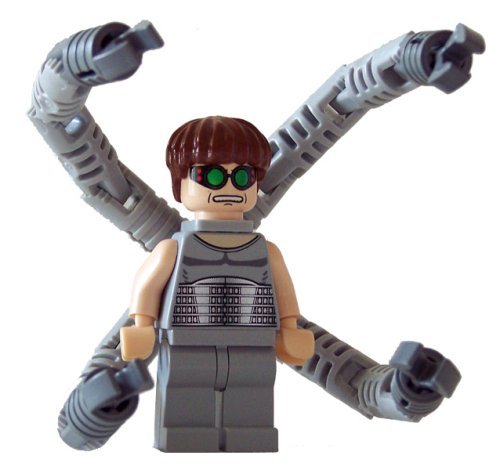 Dr. Octavious (Doc Ock - Silver Chest and Flesh Arms) - LEGO Spiderman 2