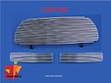 01 02 03 Nissan Maxima SE/02-03 GXE 1pc Upper+2pc Bumper Combo Aluminum Billet Grille (Not for GLE & SE 20th Anniverary Ed.)