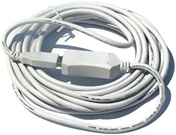 Udish USB Active Repeater Extension Cable, 5 Meter/16 feet, Standard 2.0 USB Type A Male - Type A Female Connectors for Printers, Speakers, Scanners, USB Display Adapters, Keyboards