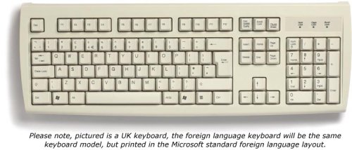 Childrens Toyshop  Electronics : Portuguese keyboard, beige, USB