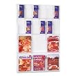 Safco Plastic Literature Display, 6 Magazines/12 Pamphlets, 30 Inches Width x 45 Inches Height, Clear (5600CL)
