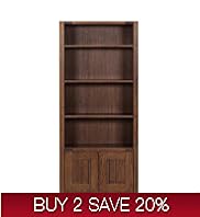 Sonoma Dark Bookcase