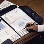 Receipt, Bill, and Document Organizer Notebook, Black
