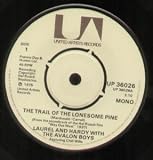TRAIL OF THE LONESOME PINE 7 INCH (7" 45) UK UNITED ARTISTS 1975