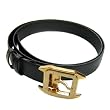 Cartier - Santos 100 Buckle Black / Brown Reversible Belt