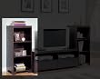 Cappuccino Media Tower By Coaster Furniture
