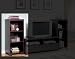 Cappuccino Media Tower By Coaster Furniture