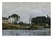 Boats at the Floodgate of Bougival, c.1873 Art Giclee Poster Print by Alfred Sisley, ...