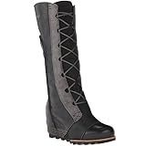 Sorel Women's Cate the Great Wedge Boots, Black, 6.5 B(M) US