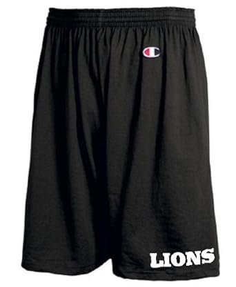 LIONS ATHLETIC TEAM POLYESTER GYM SHORTS